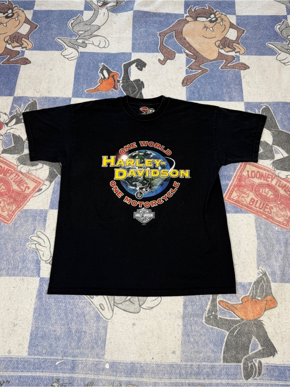 Vintage Scotland harley tee